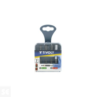 Set Puntas Atornillar Clip Cinturón 7 Pzs