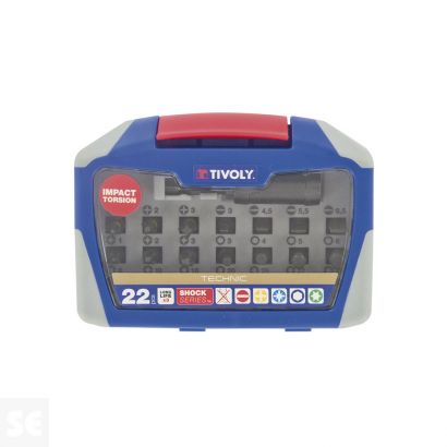 Juego De Puntas De Impacto 22 Pcs Tivoly 1152157 2009