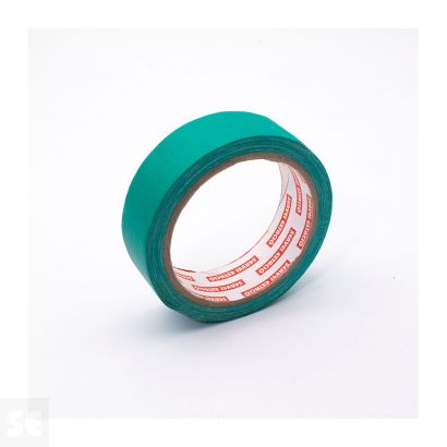 Cinta Adhesiva Tela 10 m (largo) x 30 mm (ancho) Verde