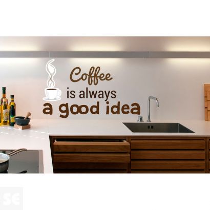 Sticker Deco Coffee Idea 24x68Cm