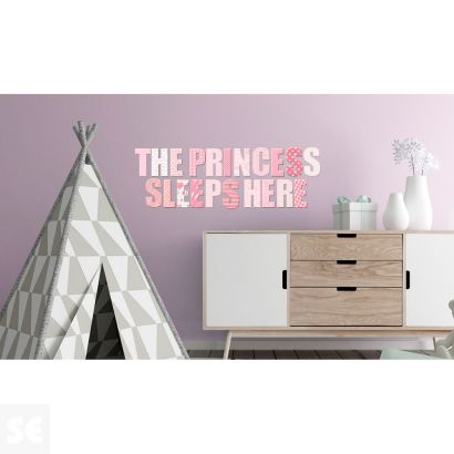 Sticker Deco Princess Sleeps 24x68Cm