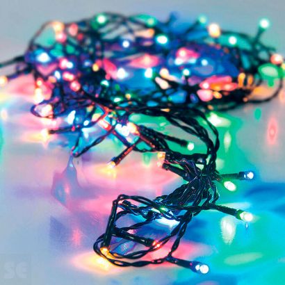 Guirnalda 80 LED de Exterior-Interior Multicolor 8 m