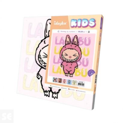 Ella Es Labubu Pintar Números Ideyka