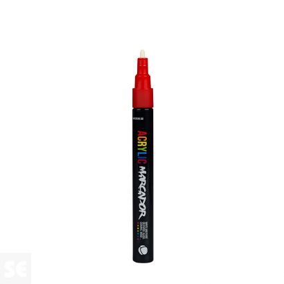Mtn Rotulador Acrílico Rojo 1mm