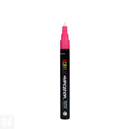 Mtn Rotulador Acrílico 1mm Rosa Fluor