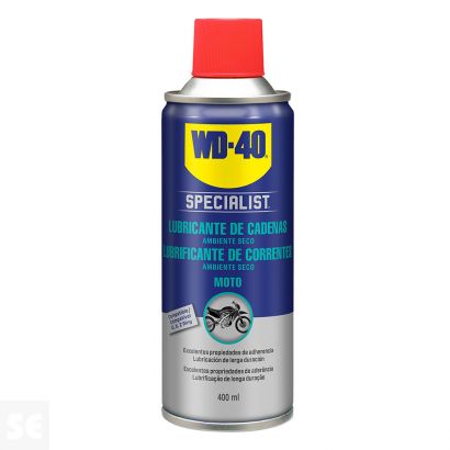 WD-40 Moto Lubricante de Cadenas Spray 400 ml