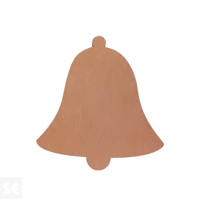 Figura Navidad Cartón Triplex Campana 25cm.