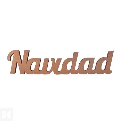 Letras Navidad Cartón Triplex NAVIDAD