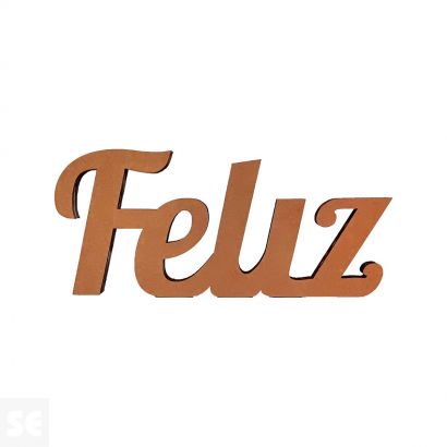 Letras Navidad Cartón Triplex FELIZ