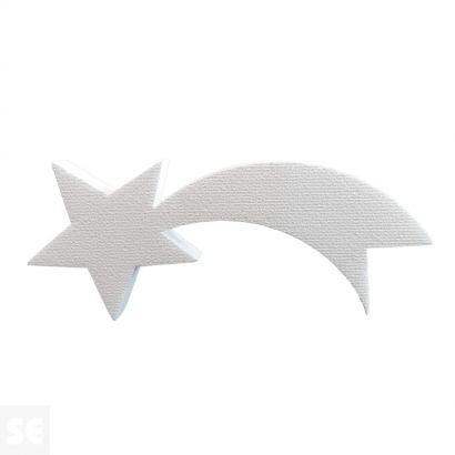 Figuras de Navidad Porex - Estrella con cola