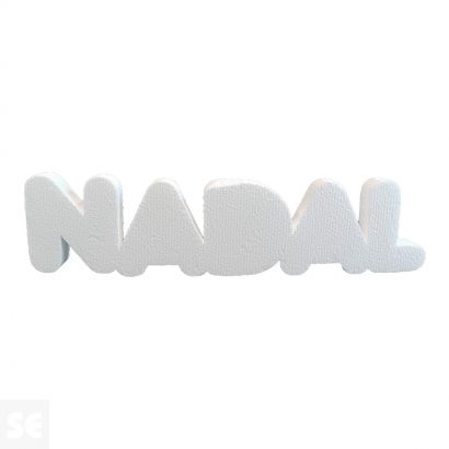 Letras Navidad Porex - NADAL
