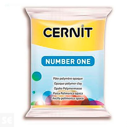 Cernit - Arcilla polimérica (500 g), color blanco translúcido