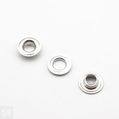 Ollaos N. 18 Aluminio sin Troquel. Diámetro int. 8 mm (10u.)