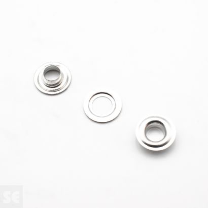 Ollaos N. 22 Aluminio sin troquel. Diámetro int. 10 mm (10u.)