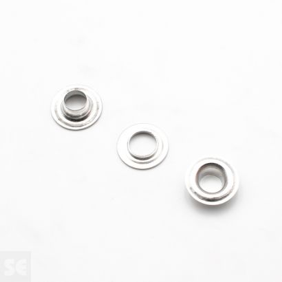 Ollaos Nº 22 sin troquel Aluminio. Diámetro int. 10 mm (100u.)