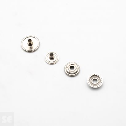 Broche presión 17 mm Níquel (10u.)