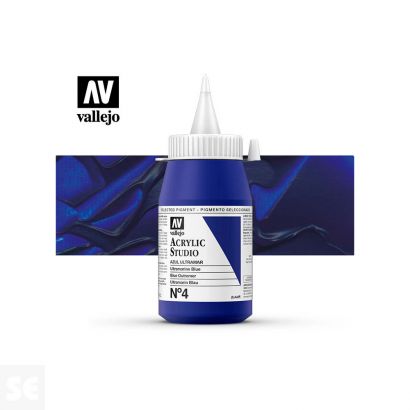Pintura Acrylic Studio Azul Ultramar 500 ml