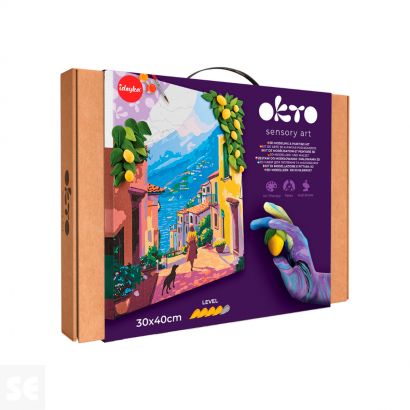 Kit de Modelado 3d + Pintura Lemon Weekend & Ideyka 30x40cm