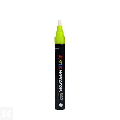Mtn Rotulador Acrílico 2mm Amarillo Fluor