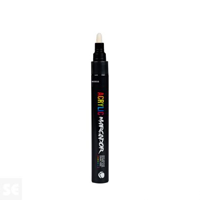 Mtn Rotulador Acrílico Negro 2mm