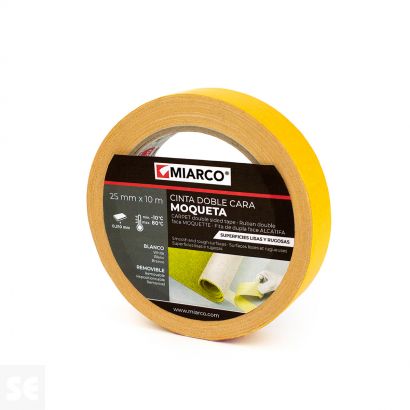 Cinta adhesiva doble cara Dc-450 Moqueta/Césped 25mm X 10m