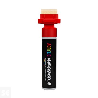 Mtn Rotulador Acrílico Rojo 30mm