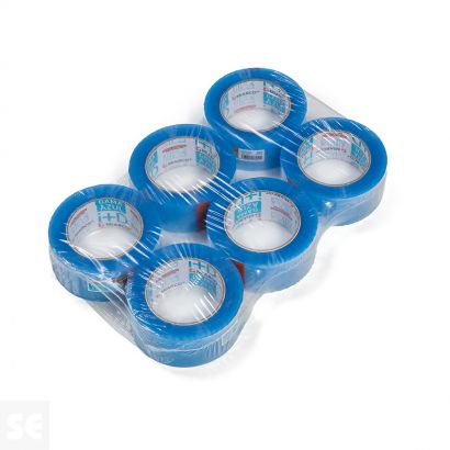 Cinta adhesiva embalaje transparente 48mm x 132m (1u.)