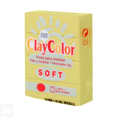 Claycolor Soft  Amarillo Claro  56 Gr