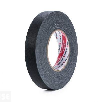 Cinta adhesiva de tela Nitto P-665 Negra 25mm X 50m