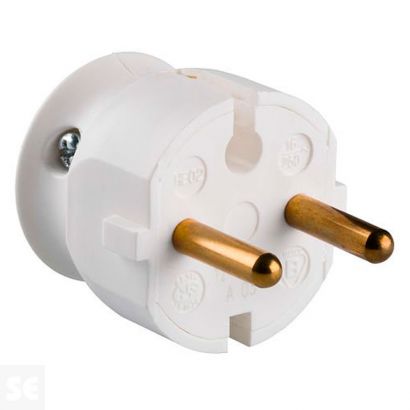 Clavija Ext Plan Blanca 16a Eti