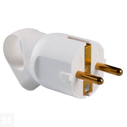 Clavija C/T Blanc Gsb Blanca 2p+T 16a