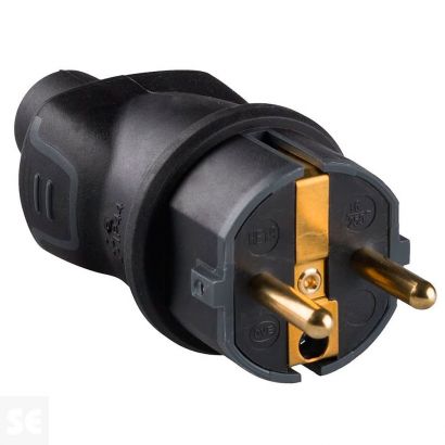 Clavija Caucho Gsb 2p+T 16a