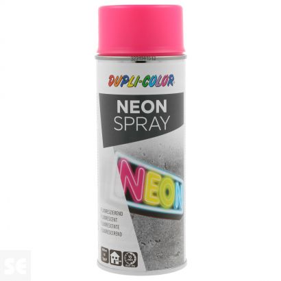Spray Pintura Fluorescente Rosa 400ml.