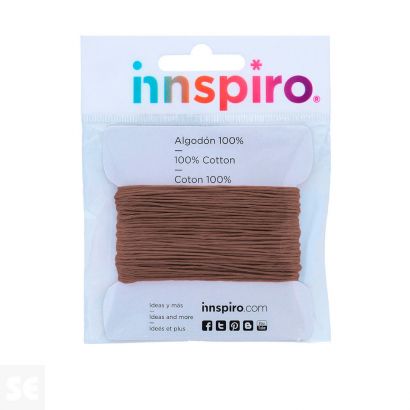 Hilo Algodón Encerado Marrón 1,5 mm (10 m)