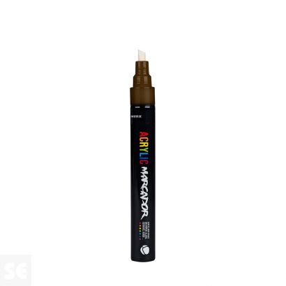 Mtn Rotulador Acrílico 6mm Marrón