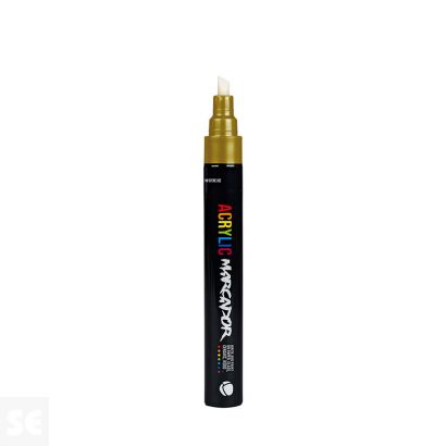 Mtn Rotulador Acrílico Oro 6mm