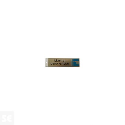 Letrero Silueta Grande  Metalizado Llamar Para Ent