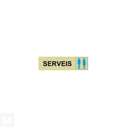 Letrero Silueta Grande  Metalizado Privat