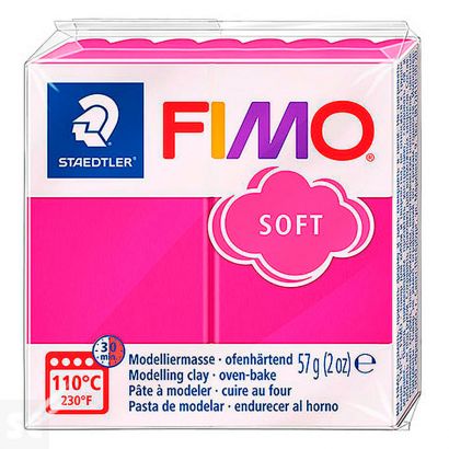 Fimo Pastilla Soft Frambuesa 57g