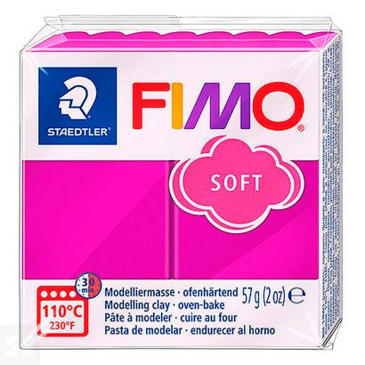 Fimo Pastilla Soft Púrpura 57g