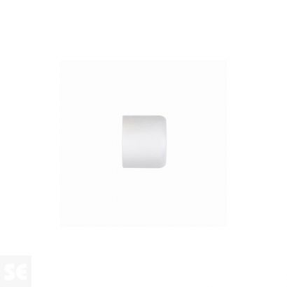 Terminal Tapón Blanco D28Mm 2U