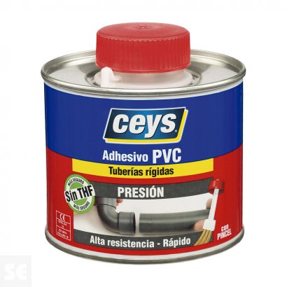 Adhesivos de PVC. Especial para tuberías, lonas y suelos