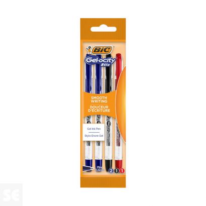Bolígrafos Bic Cristal Soft 4 Surtidos