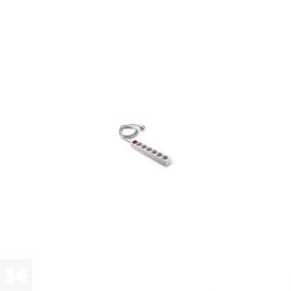 Base Multiple 6 Tomas 16A Blanco 3x1,5 Interruptor 1,5M