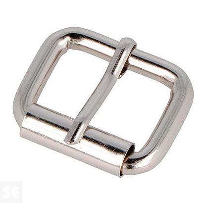 Hebilla Rectangular Hierro Níquel 26 mm 5u.
