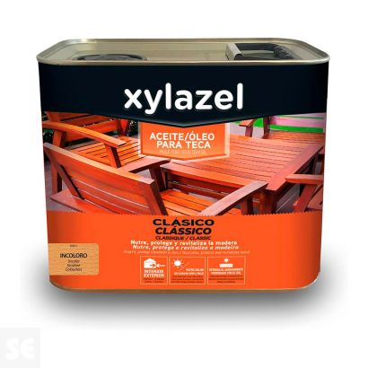 Xylazel Aceite Teca Incoloro 2,5 l
