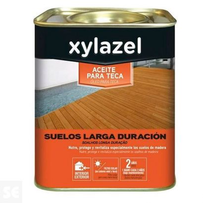 Xylazel Aceite Teca Suelos Incoloro 750 ml