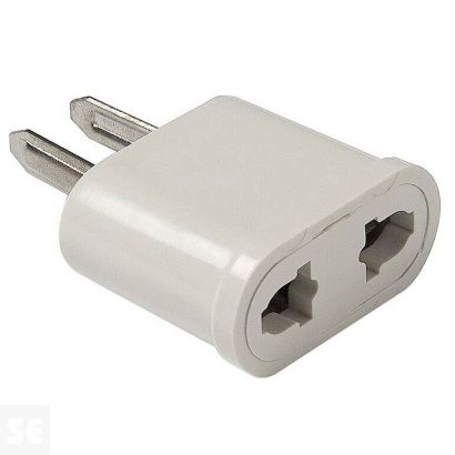 Adaptador Clavija Europea a Americana