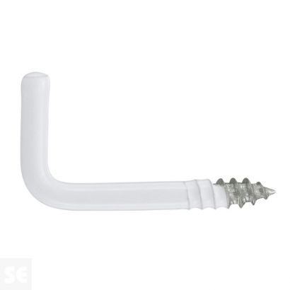 Alcayata Madera Blanco 2,2x20 mm (20 uds.)