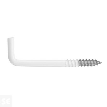 Alcayata Madera Blanco 4,0x60 mm (10 uds.)